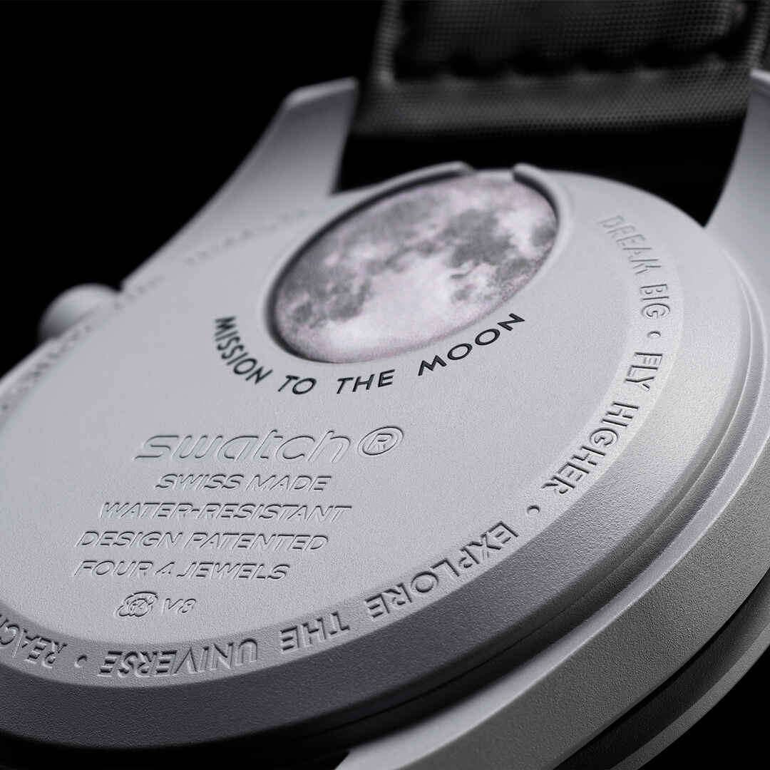 SWATCH OMEGA MISSION TO THE MOON MOONWATCH