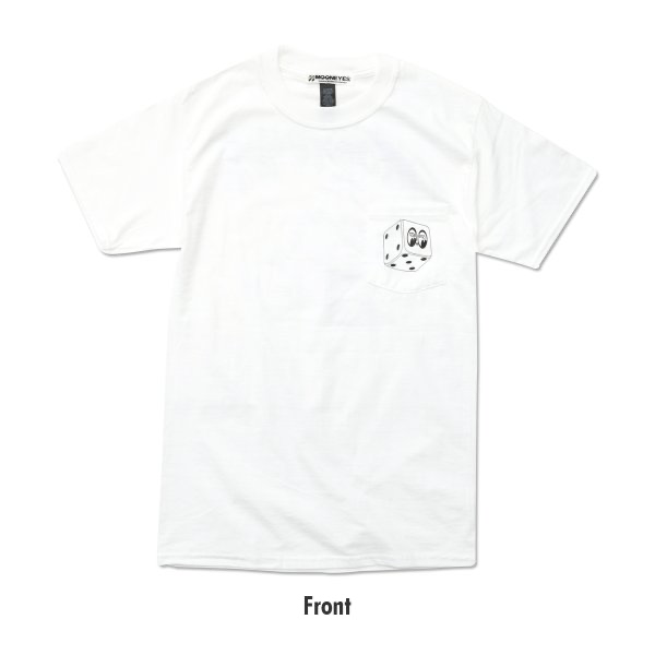 MOON Dice Pocket T-shirt Life is “MOONEYES"!!