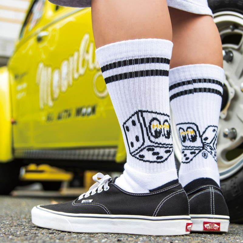 MOON TWIN DICE SOCKS Calzini