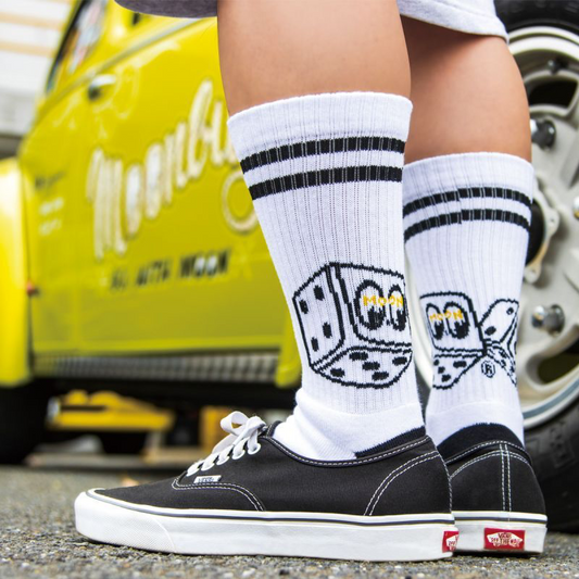 MOON TWIN DICE SOCKS Calzini