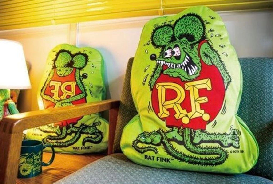 Cuscino Rat Fink Ed Roth pillow RatFink