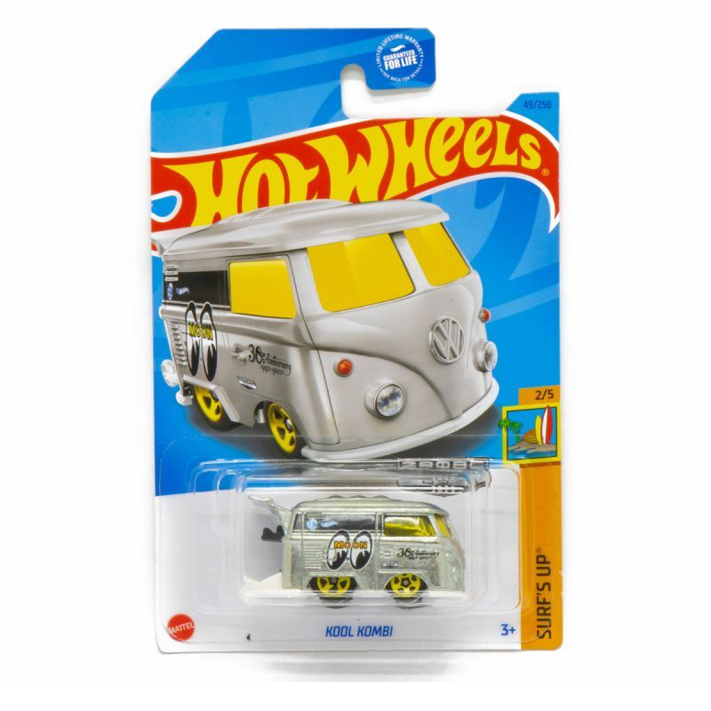 EXCLUSIVE 30” ANNIVERSARY 
Hot Wheels MOONEYES Kool Kombi (Argento)