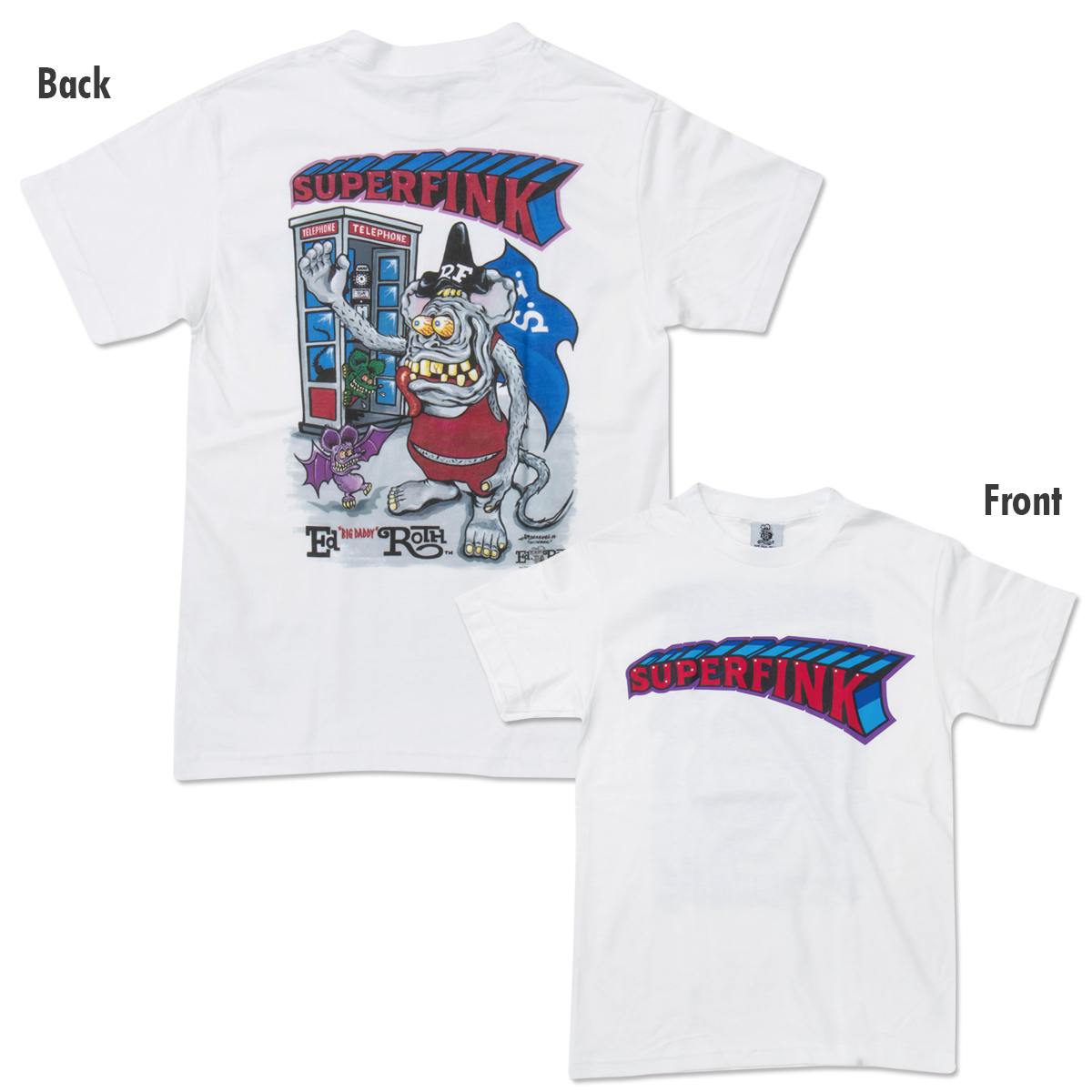 T-shirt SuperFink - Rat Fink