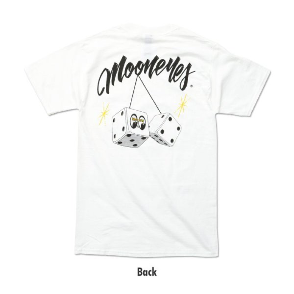 MOON Dice Pocket T-shirt  Life is “MOONEYES"!!