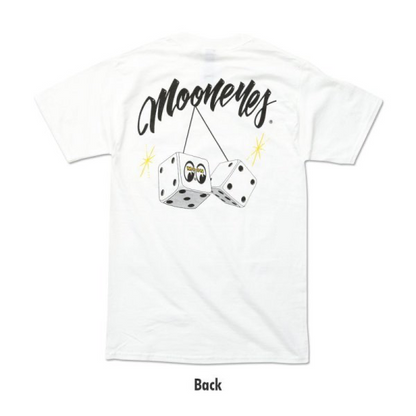 MOON Dice Pocket T-shirt  Life is “MOONEYES"!!