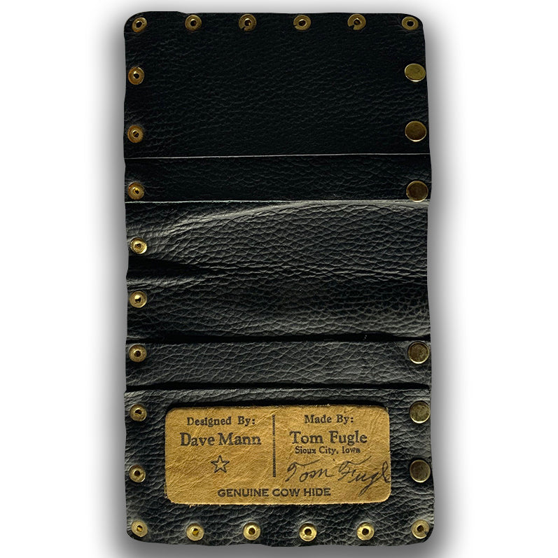 TOM FUGLE WALLET LETHER HANDMADE ONE OF THE LAST PRODUCTS