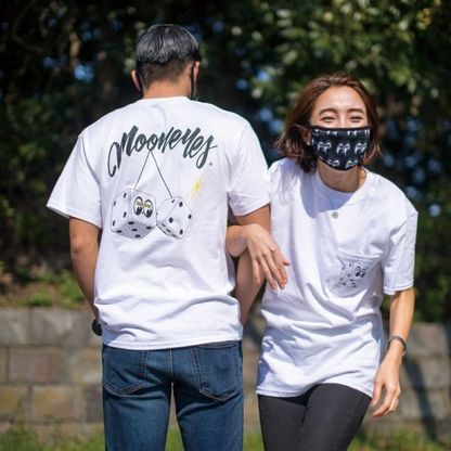 MOON Dice Pocket T-shirt  Life is “MOONEYES"!!