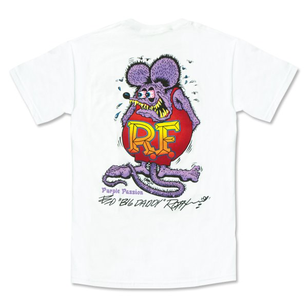 Rat Fink Monster T-Shirt  Purple Passion