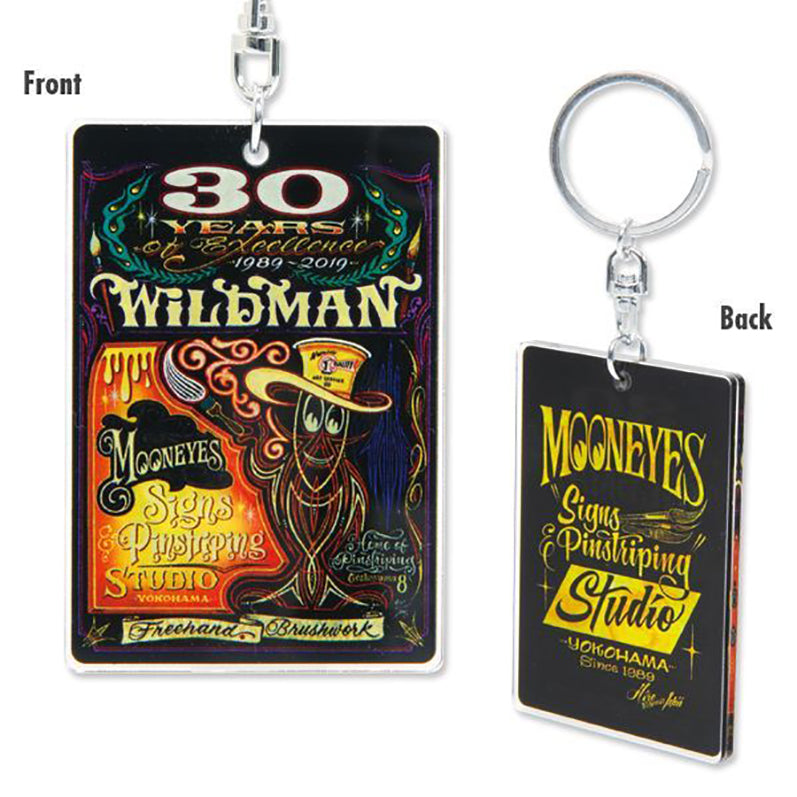 KEY CHAIN KEY RING SPECIAL EDITION Hiro "Wildman" Ishii 30th Anniversary