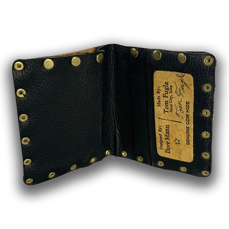 TOM FUGLE WALLET LETHER HANDMADE ONE OF THE LAST PRODUCTS