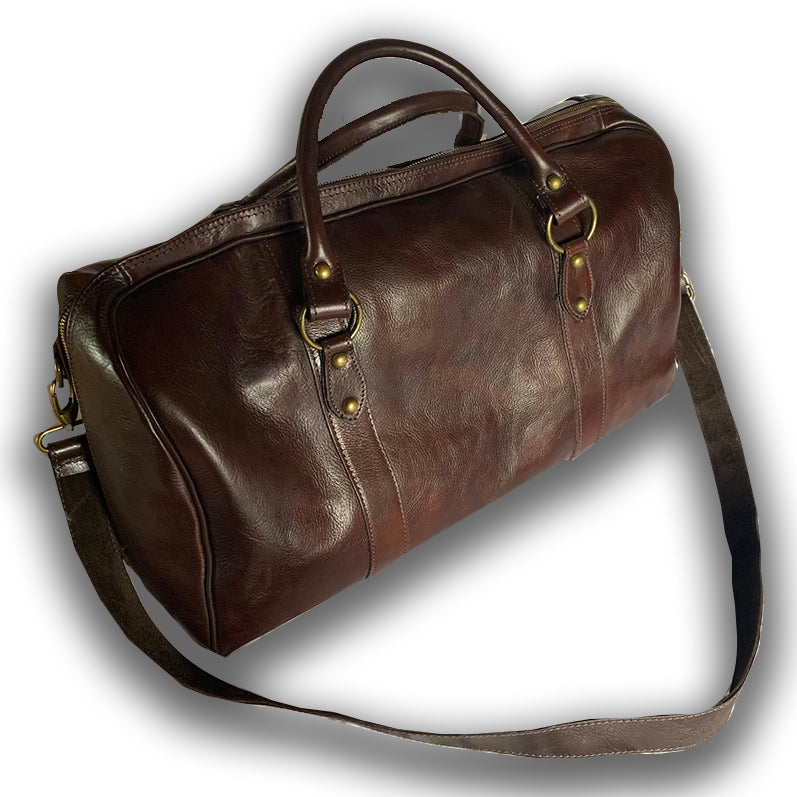 DOCTOR BAG VINTAGE RETRO STYLE LUXURY LETHER BROWN