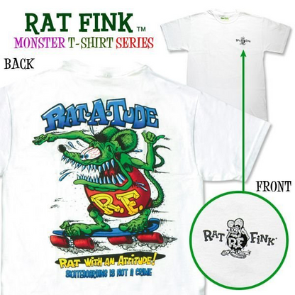 Rat Fink Monster T-Shirt  Rat-a-Tude