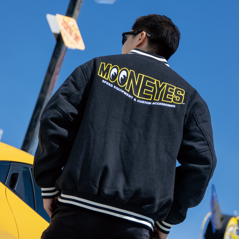 Jacket MOONEYES giacca Melton