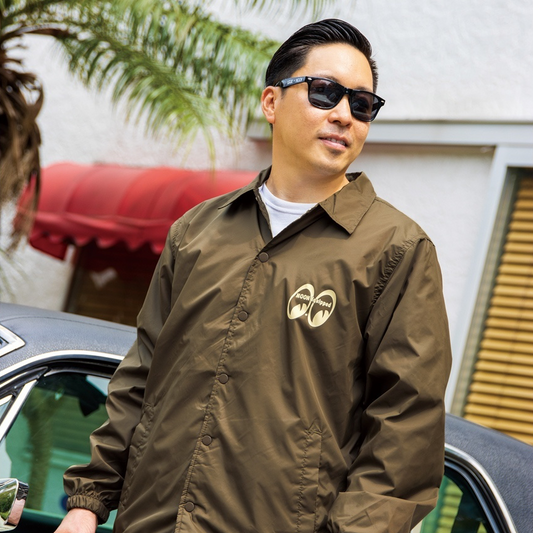 Coach Jacket MOON Equipped Giacca Windbreaker MOONEYES