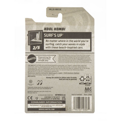 EXCLUSIVE 30” ANNIVERSARY 
Hot Wheels MOONEYES Kool Kombi (Argento)