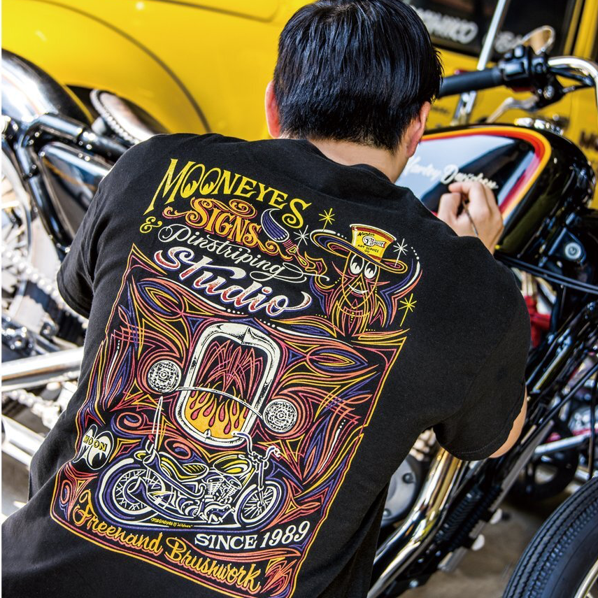 T-shirt MOONEYES Pinstriping Studio