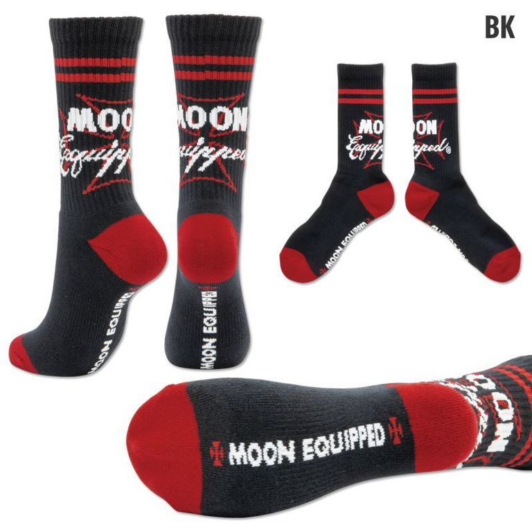 MOON Equipped Iron Cross Socks Calzini