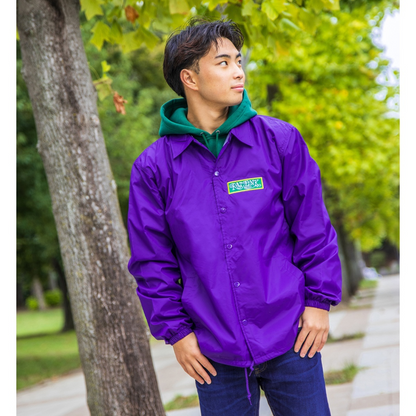 RAT FINK COACH JACKET PURPLE