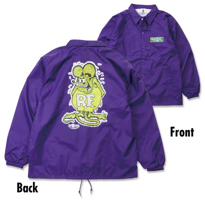RAT FINK COACH JACKET PURPLE